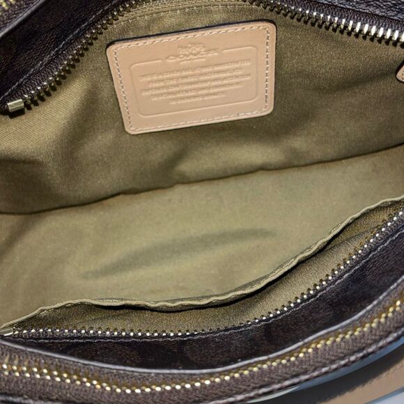 Coach F33752 Peyton Signature mini Jordan Carryall purse tote bag - Picture 8 of 13